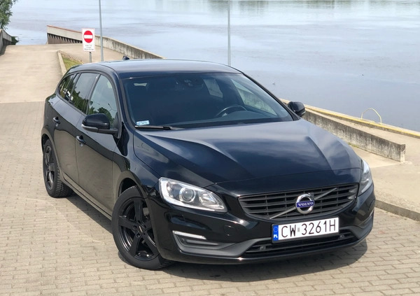 Volvo V60 cena 45900 przebieg: 285000, rok produkcji 2015 z Włocławek małe 667